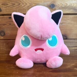 Nintendo Pokemon Jigglypuff Plush Toy 9" Vintage 1997